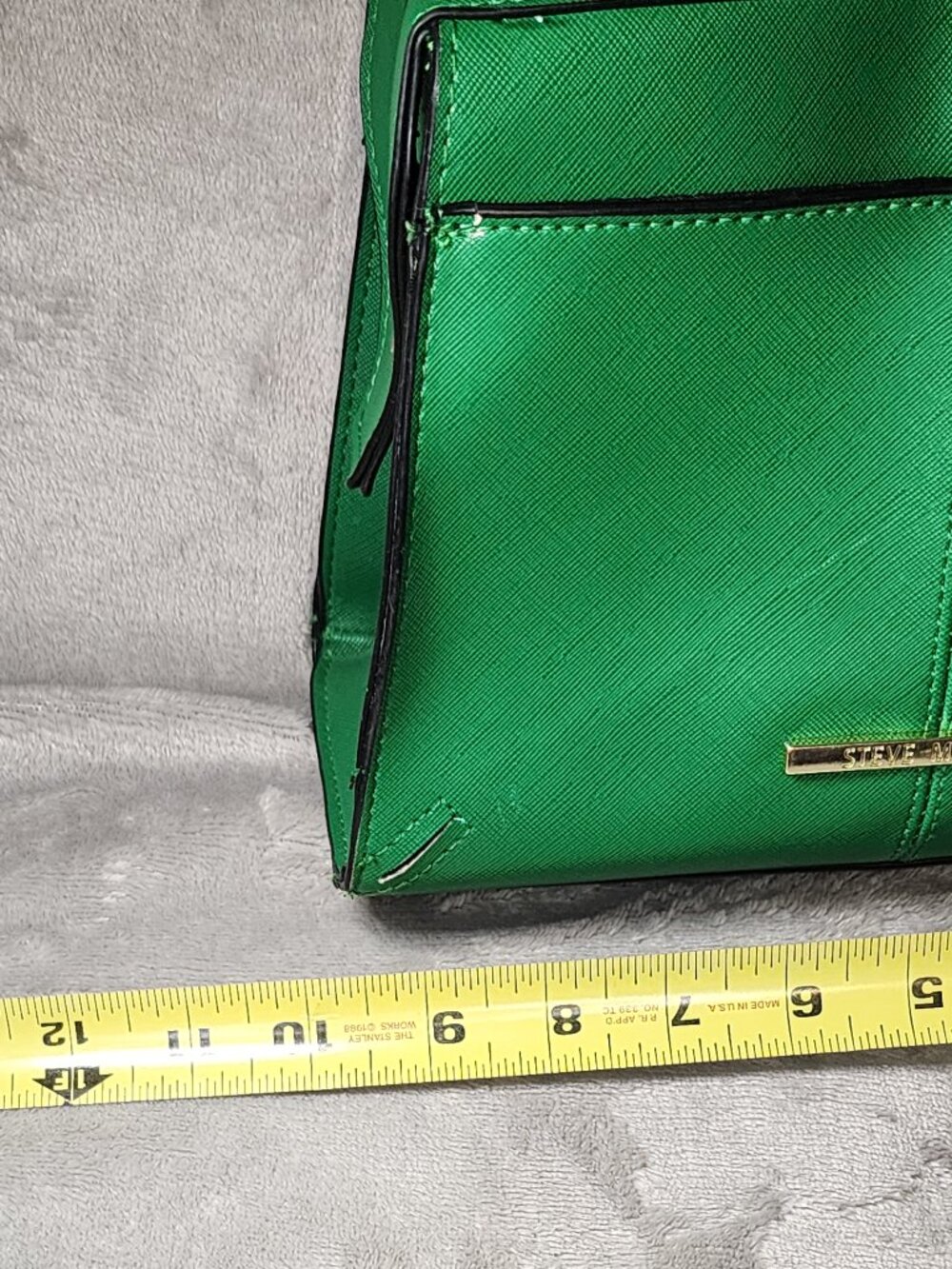 GUC Women's Steve Madden Kelly Green satchel crossbody bag - Picture 14 of 16